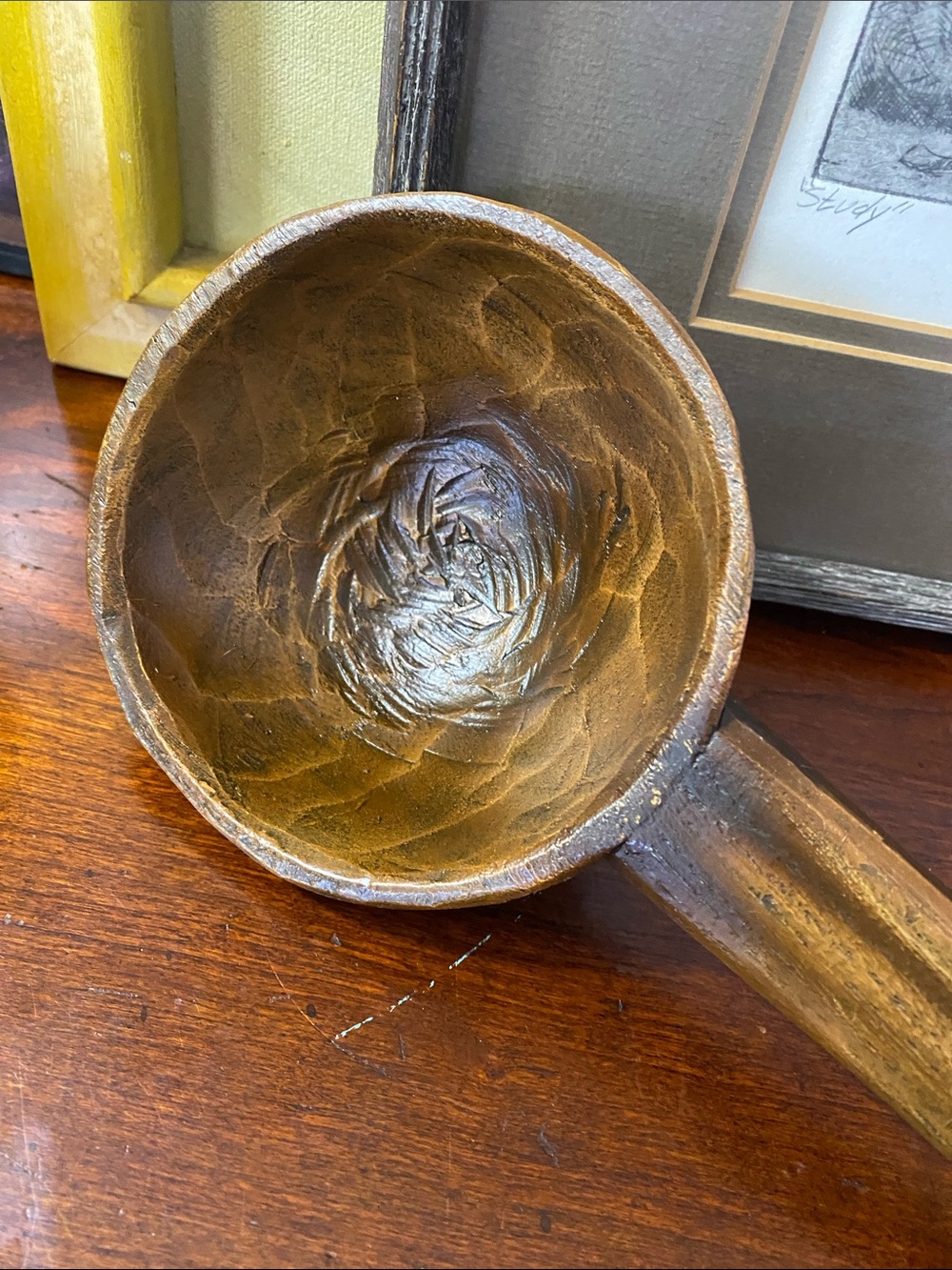 Resin Ladle in Warm Brown